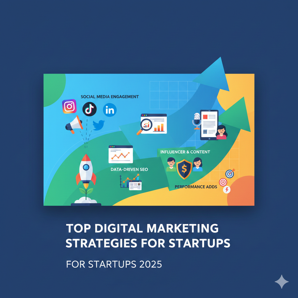 Top Digital Marketing Strategies for Startups in 2025