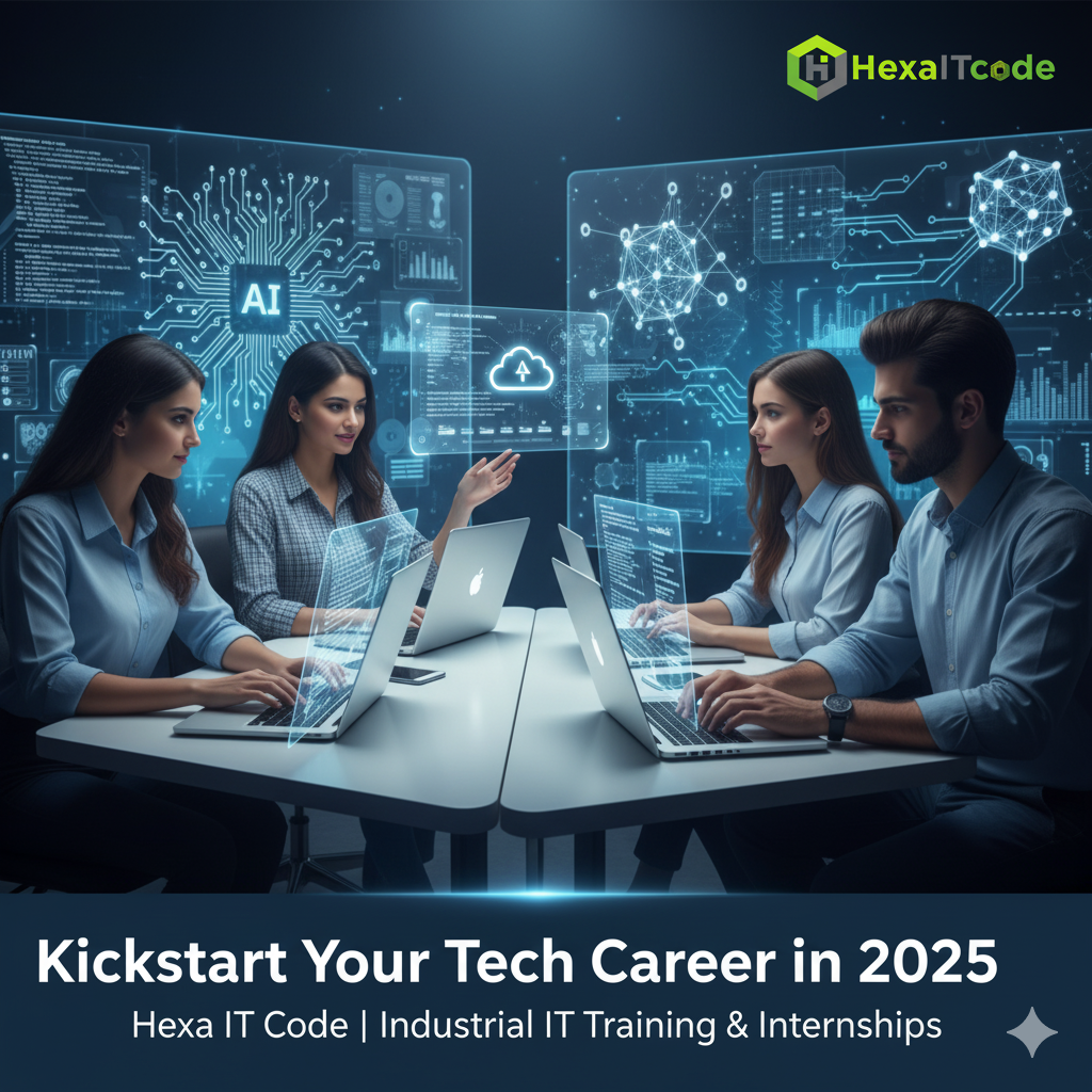 Kickstart Your Tech Career in 2025 with Hexa IT Code: Industrial IT Training, Courses & Internships for Freshers