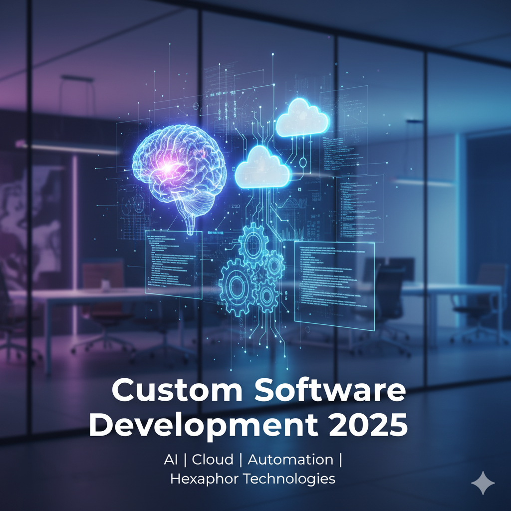 The Future of Custom Software Development: AI, Cloud & Automation in 2025